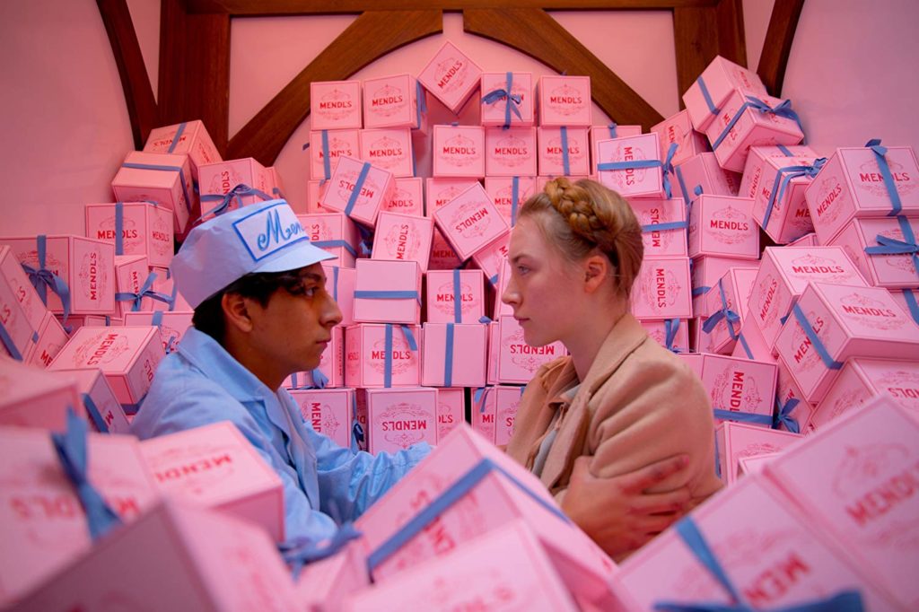 Skärmdump från The Grand Budapest Hotel