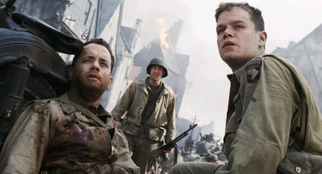 Skärmdump från Saving Private Ryan